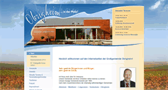 Desktop Screenshot of obrigheim-pfalz.de